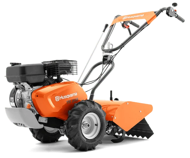 Husqvarna TR 348 bensindriven bakfräs med drivhjul