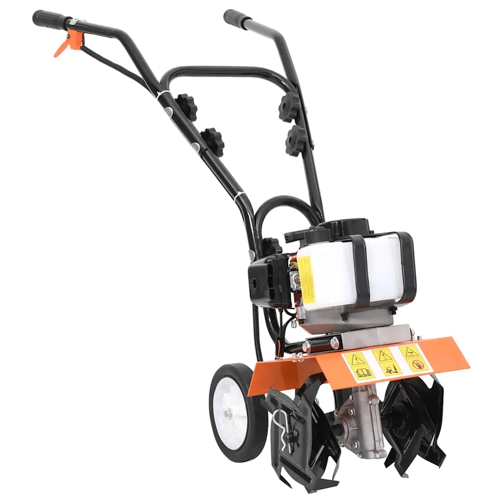 vidaXL bensindriven jordfräs 52 cc med 25 cm arbetsbredd